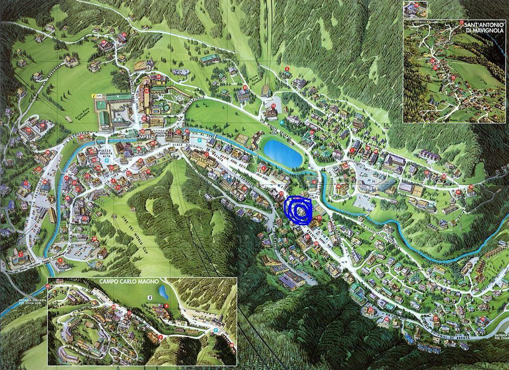 Campiglio Trilocale Monte Spinale Apartment Madonna di Campiglio Phòng bức ảnh